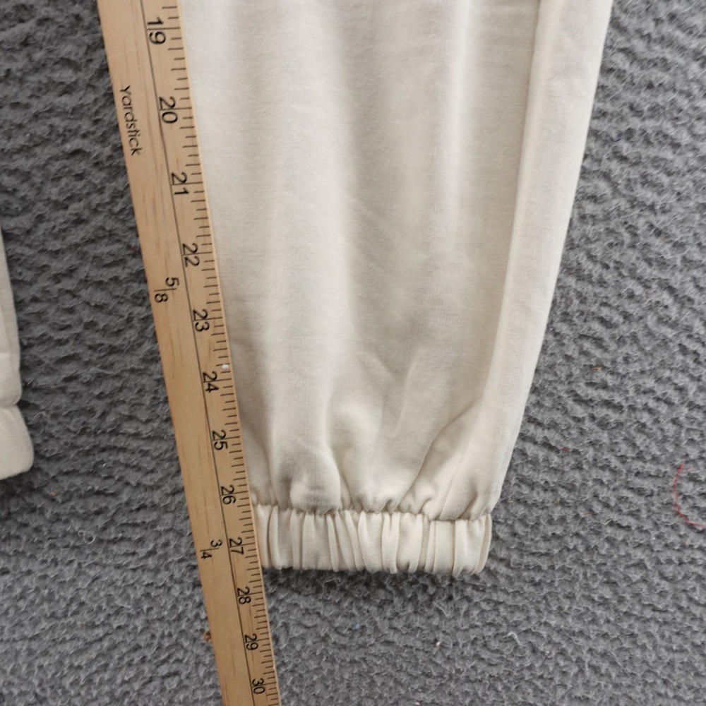 DSG So Soft Cinch Pant Womens Small Cream High Rise Sweatpants NEW - Picture 13 of 16